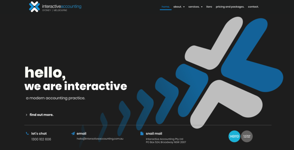 Interactive Accounting website