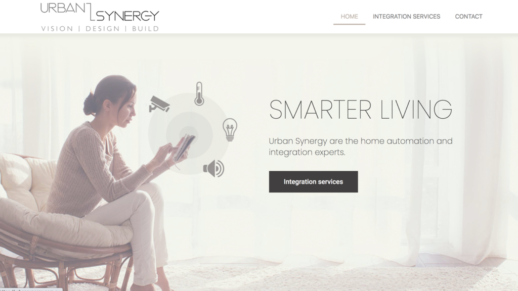 website design portfolio urban synergy